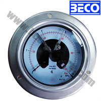 (YBX-100) 100mm electric contact pressure gauges switch