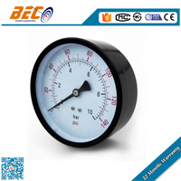 (Y-100D)100mm back mounting pressure gauge