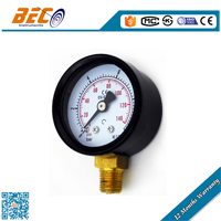 (Y-40A) 40mm general bottom mounting pressure gauge