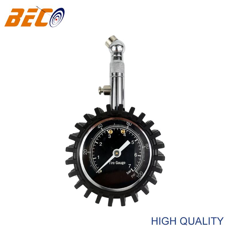 60 psi small dial tire pressure gauge