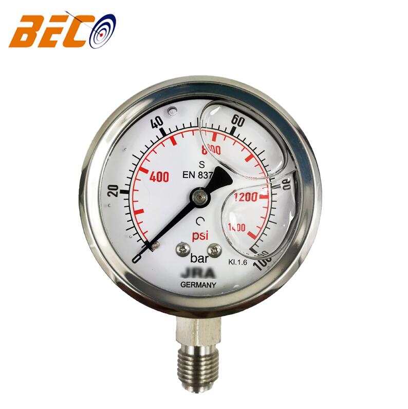 (YBF-60A)63mm all ss pressure gauge