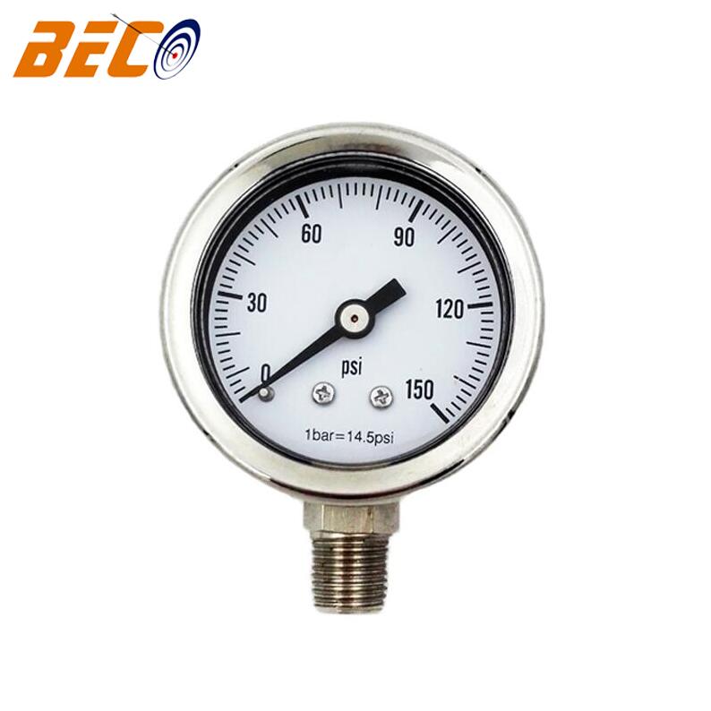 (YBF-40A) 40mm all ss pressure gauges