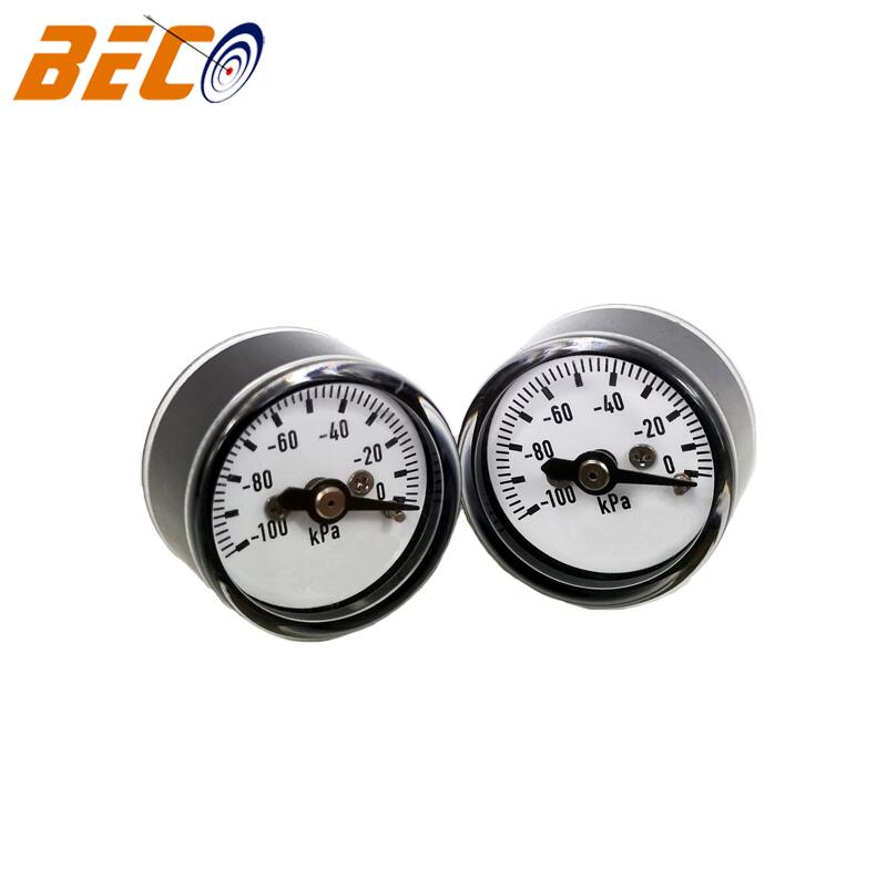 YZ-25D 25mm back mounting air pressure vacuum gauge